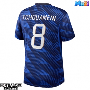 Francie Aurelien Tchouameni #8 Domácí Dres MS 2026 Krátký Rukáv